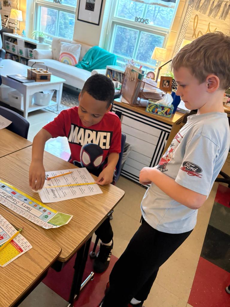 #EV students measuring math 