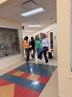 #EV staff gathering for a fun start to the day 