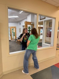 #EV staff gathering for a fun start to the day 