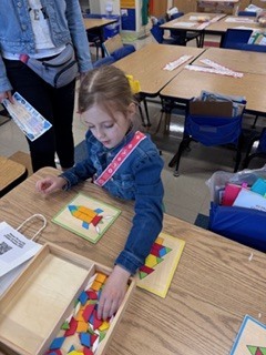 students involved in STEAM night activities #EV