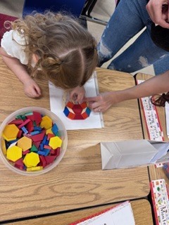 students involved in STEAM night activities #EV