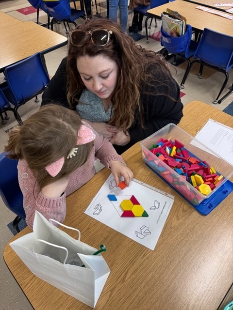 students involved in STEAM night activities #EV