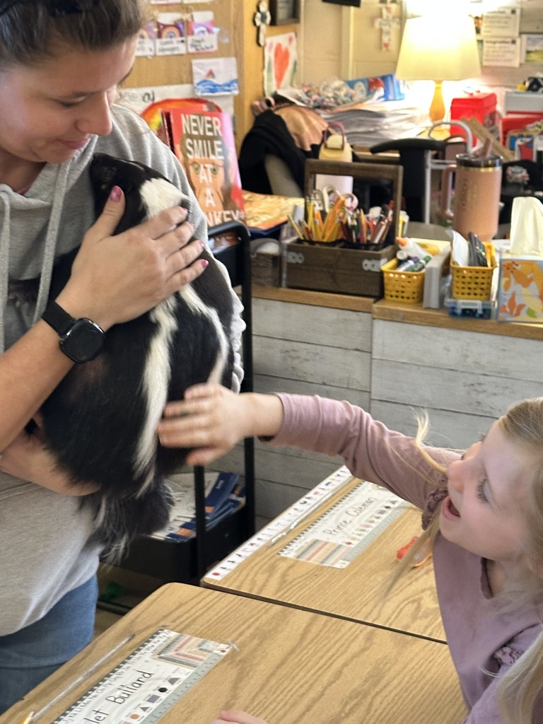 #EV students holding animals in the classroom