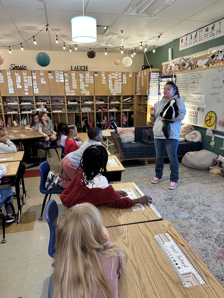 #EV students holding animals in the classroom