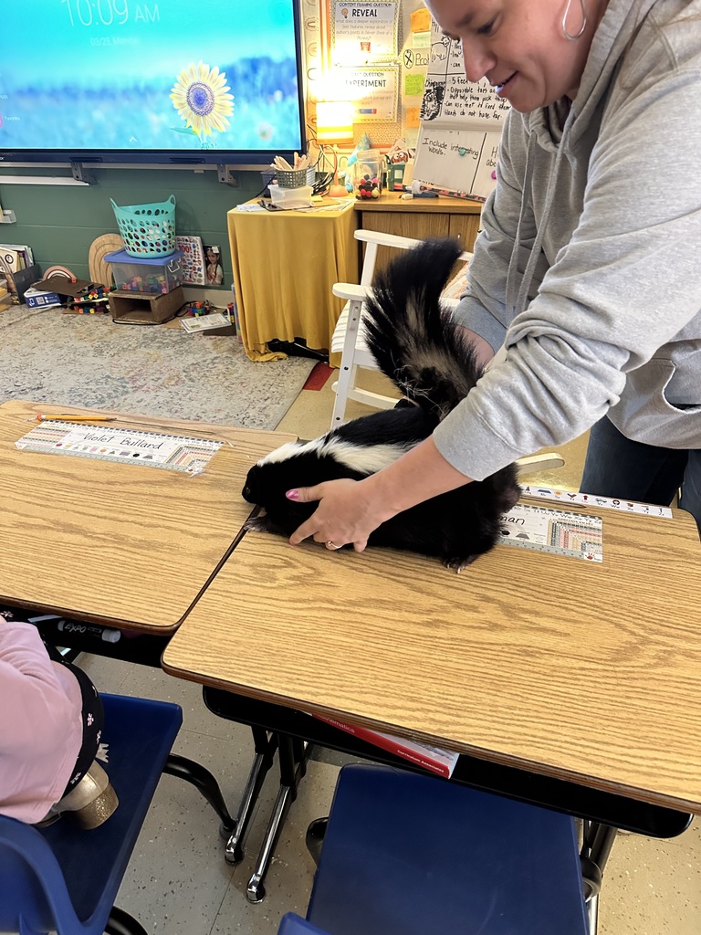 #EV students holding animals in the classroom