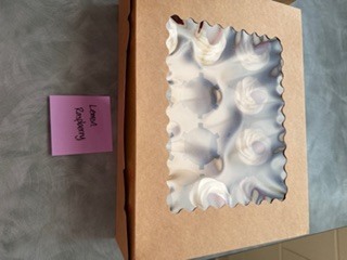 box of cupcakes