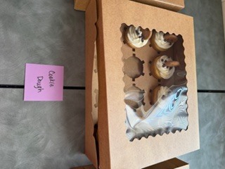 box of cupcakes