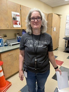 people wearing positive message shirts 