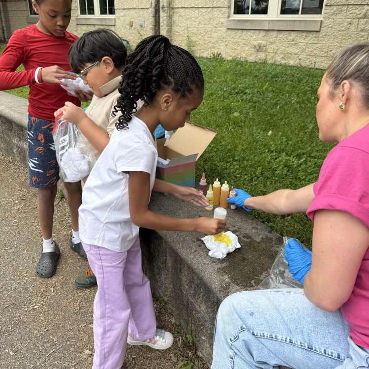 SP 2nd grade tie dye