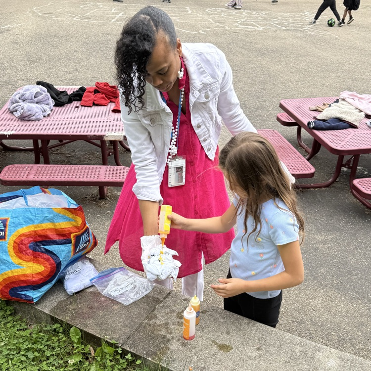 SP 2nd grade tie dye