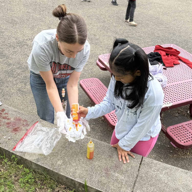SP 2nd grade tie dye
