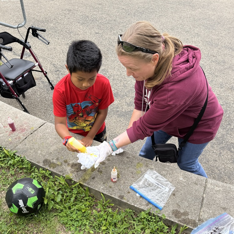 SP 2nd grade tie dye