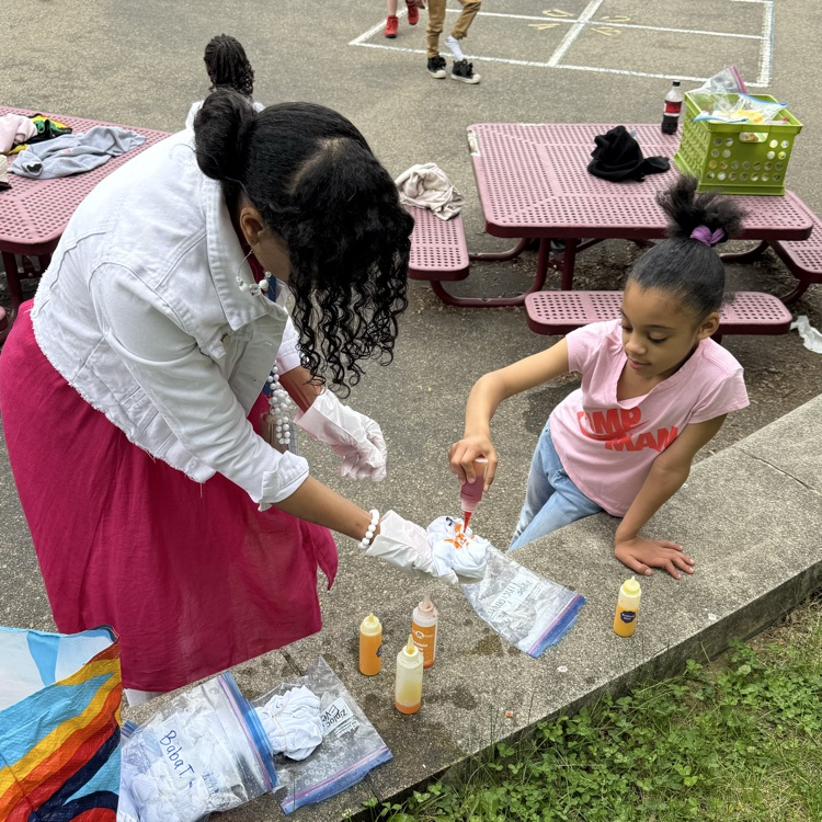 SP 2nd grade tie dye