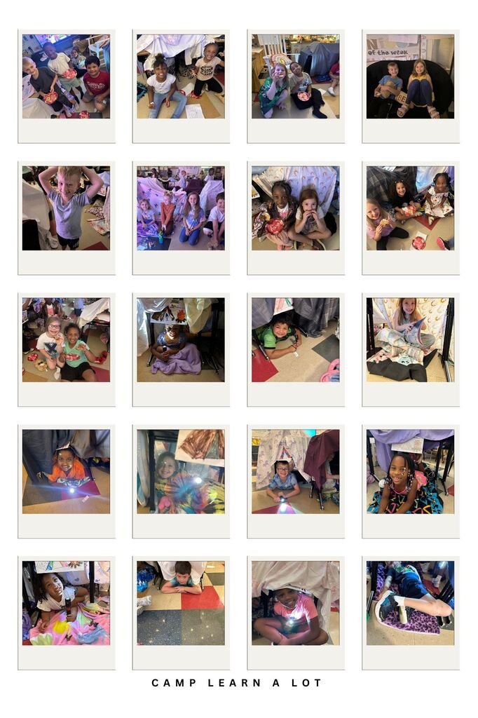 collage of pictures with people in a classroom