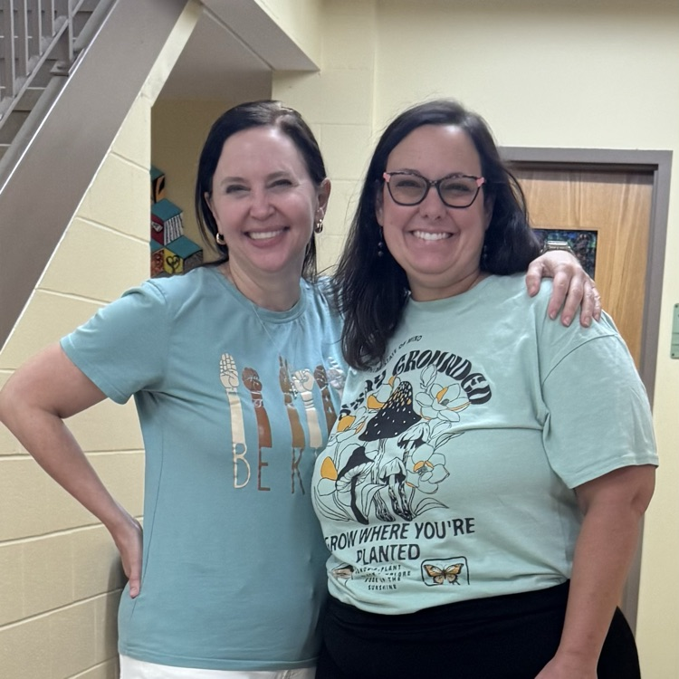 positive t-shirt Tuesday staff