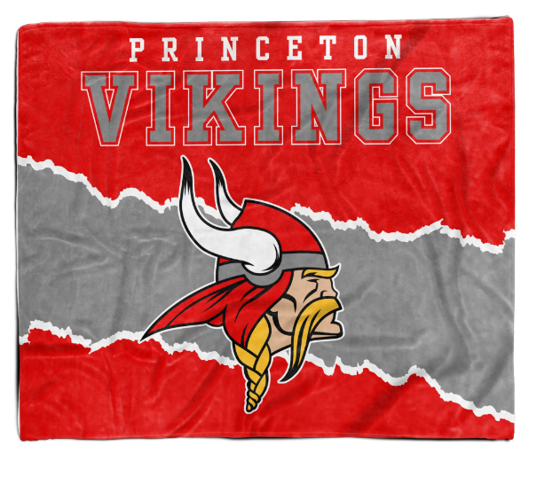 Princeton Vikings blanket