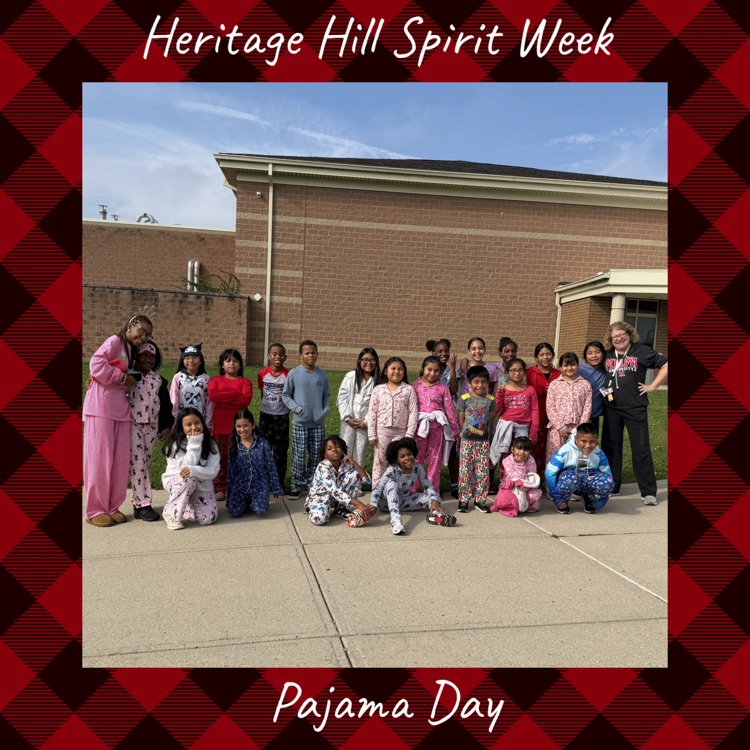 HH spirit week pajama day grade 4