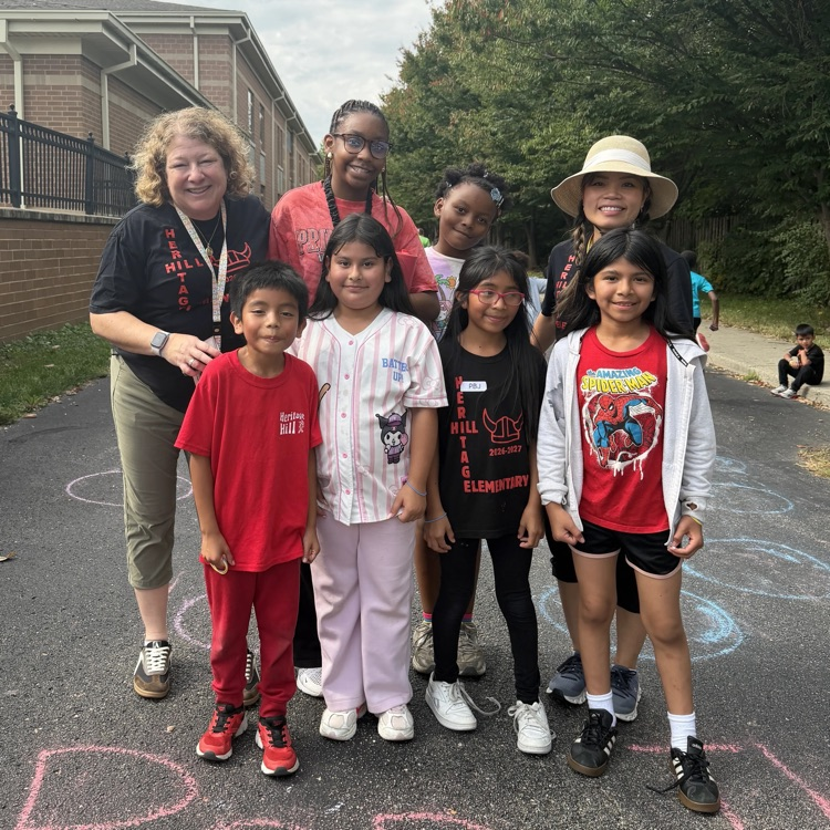 walkathon 2026 fourth grade teachers with students