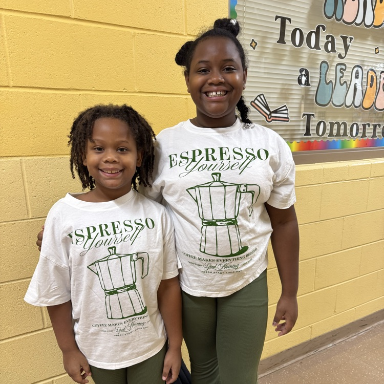 positive t-shirt Tuesday sisters twinning October 2026