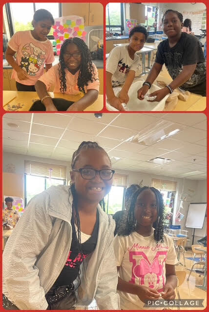 4th and 5th graders had to design and create a foil boat