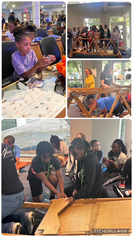 Lincoln Heights took part in the VIFE (Village Inspired, Future Empowered) STEM day activities
