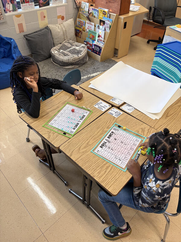Becoming great mathematicians at Lincoln Heights with fluency practice!