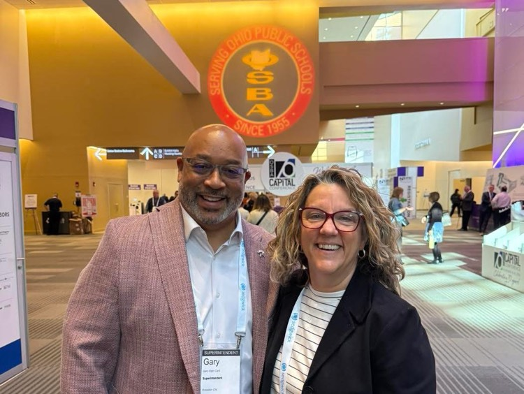 Superintendent Card and Treasurer Poetter