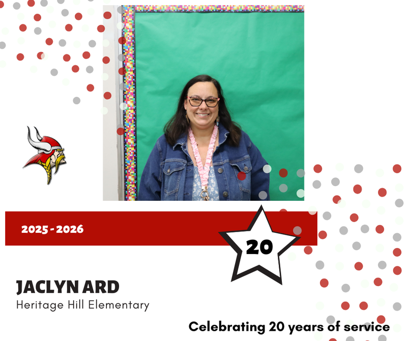 Heritage Hill Elementary Celebrating 155 collective years of service 2026