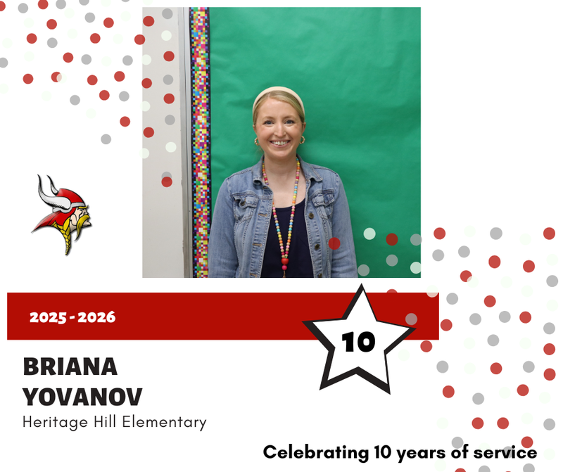 Heritage Hill Elementary Celebrating 155 collective years of service 2026