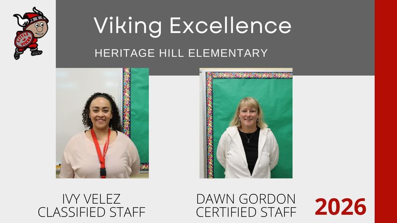 Heritage Hill Elementary Celebrating 155 collective years of service 2026