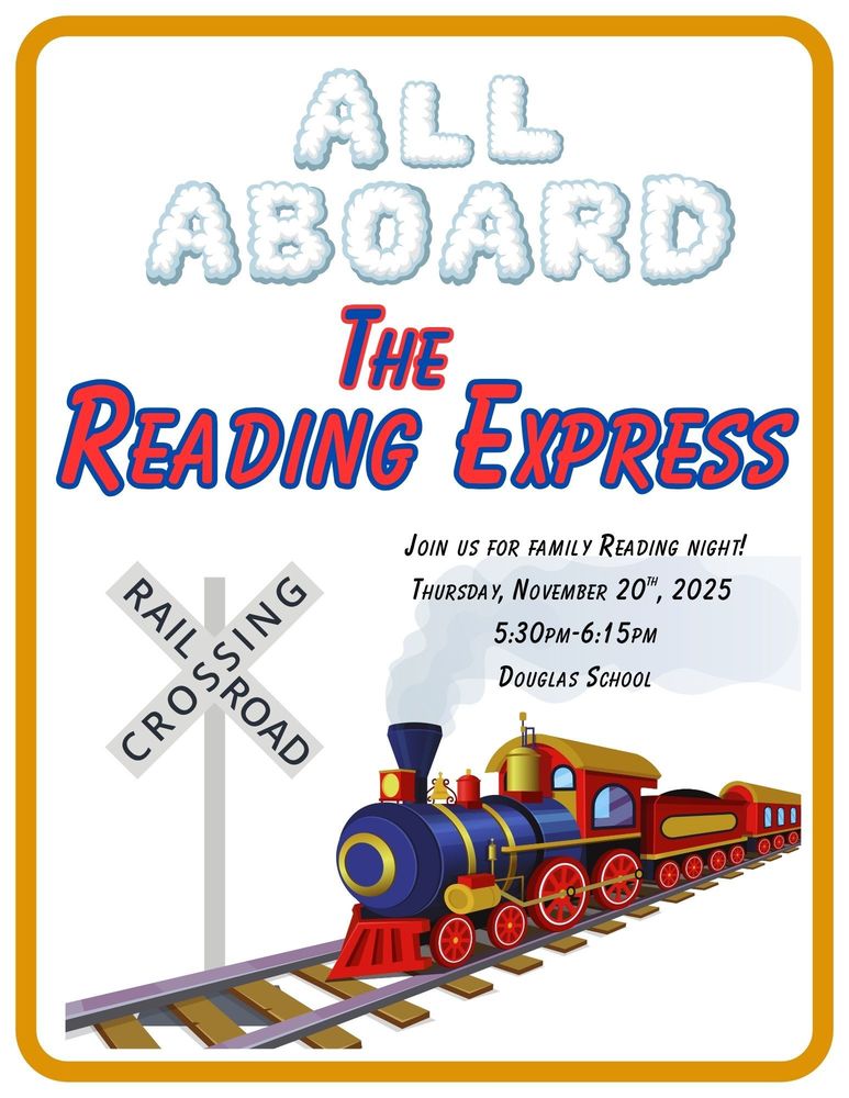 Flier for Family Reading Night