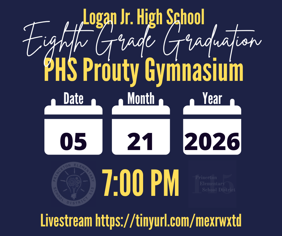 Infographic announcing Class of 2026 Graduation Date