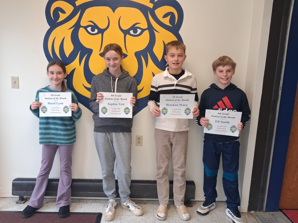 Students of the Month