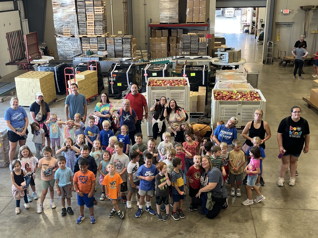 Jefferson Students at Tanner's orchard