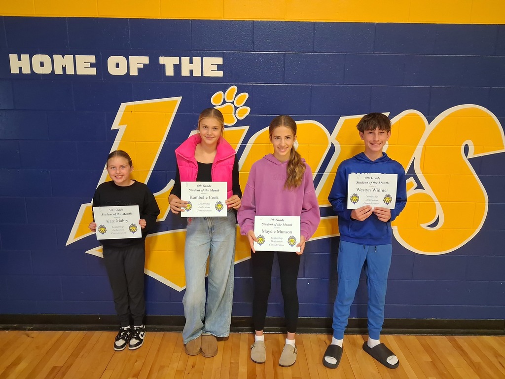Logan October Students of the Month