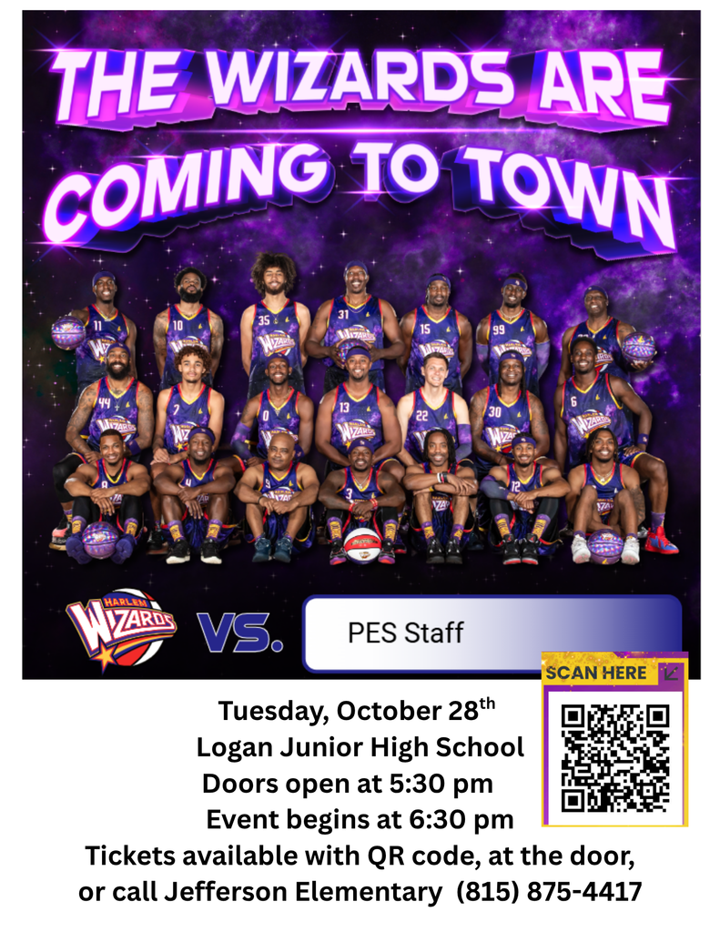 Info Graphic for Harlem Wizards BasketBall Game