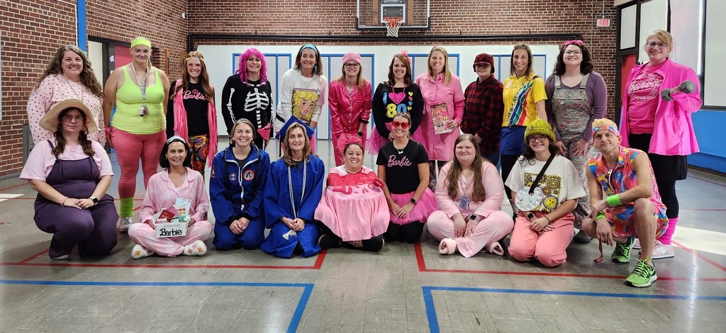 Lincoln Staff dressed up to celebrate halloween