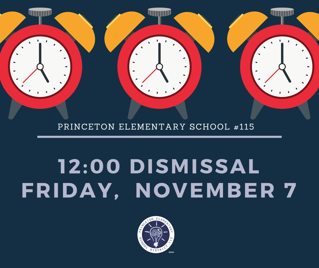 12:00 dismissal Friday, November 7