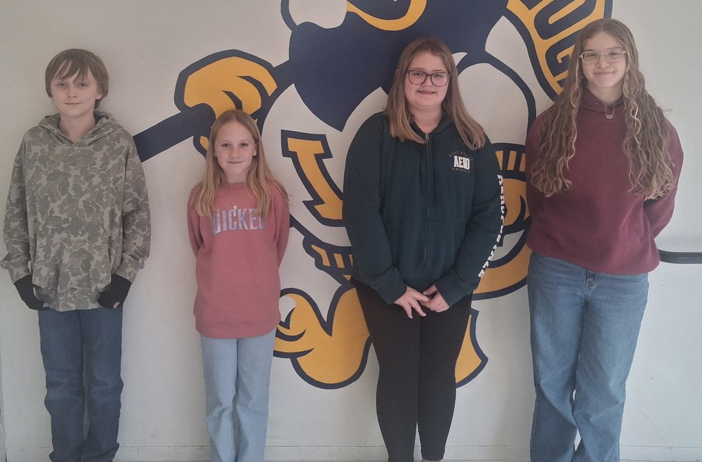 Logan Jr. High's December students of the month