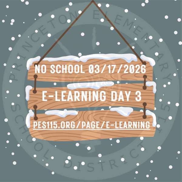 Announcement for eLearning Day 3 on 3/17/2026