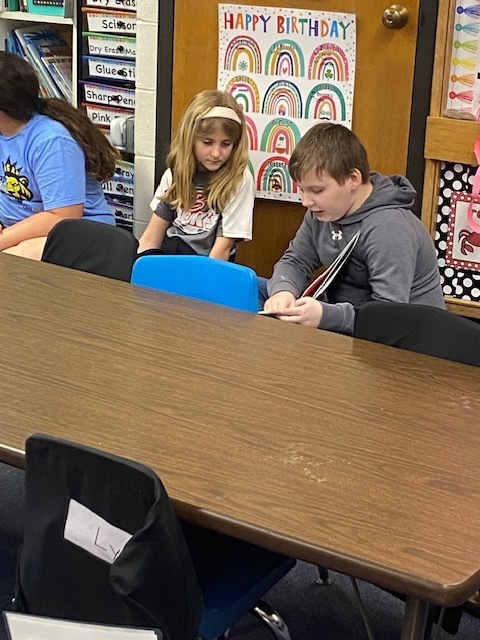 5th Grade and Kindergarten Reading Buddies