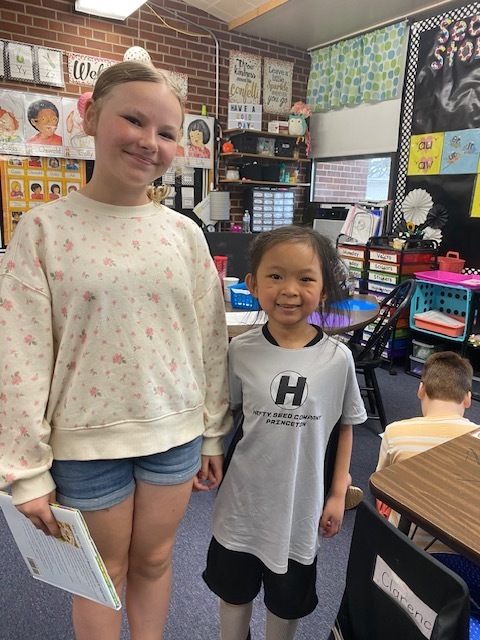 5th Grade and Kindergarten Reading Buddies
