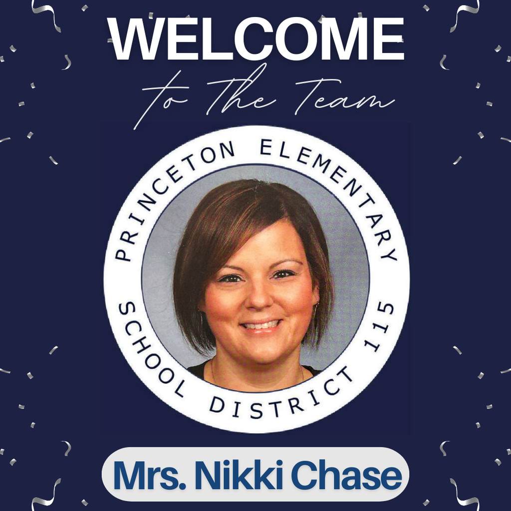 Info graphic welcoming Mrs. Nikki Chase to the PES Staff