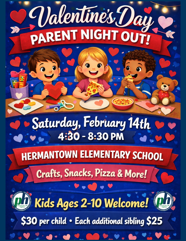 Attention Parents! Treat yourself to a well‑deserved break this Valentine’s Day. Drop off your kids for an unforgettable evening of snacks, crafts, pizza, and a movie—while you enjoy a night out. We’ve got the fun covered!