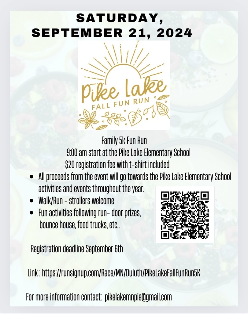Pike Lake Elementary Fall Fun Run
