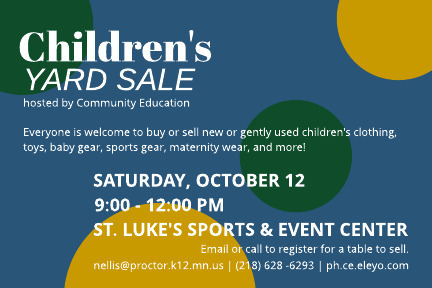 Children's Yard Sale!