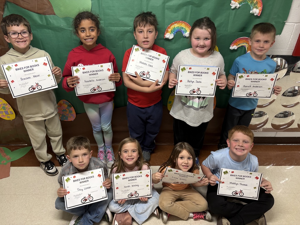 Bikes for Books Winners!