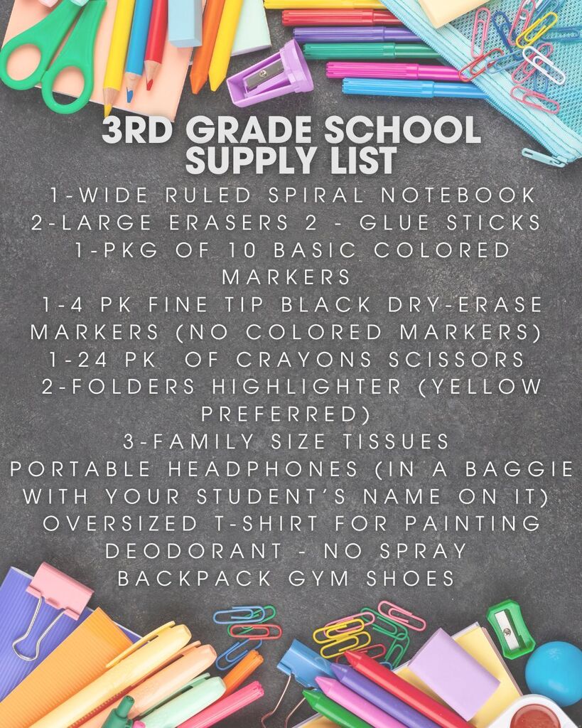 3rd grade