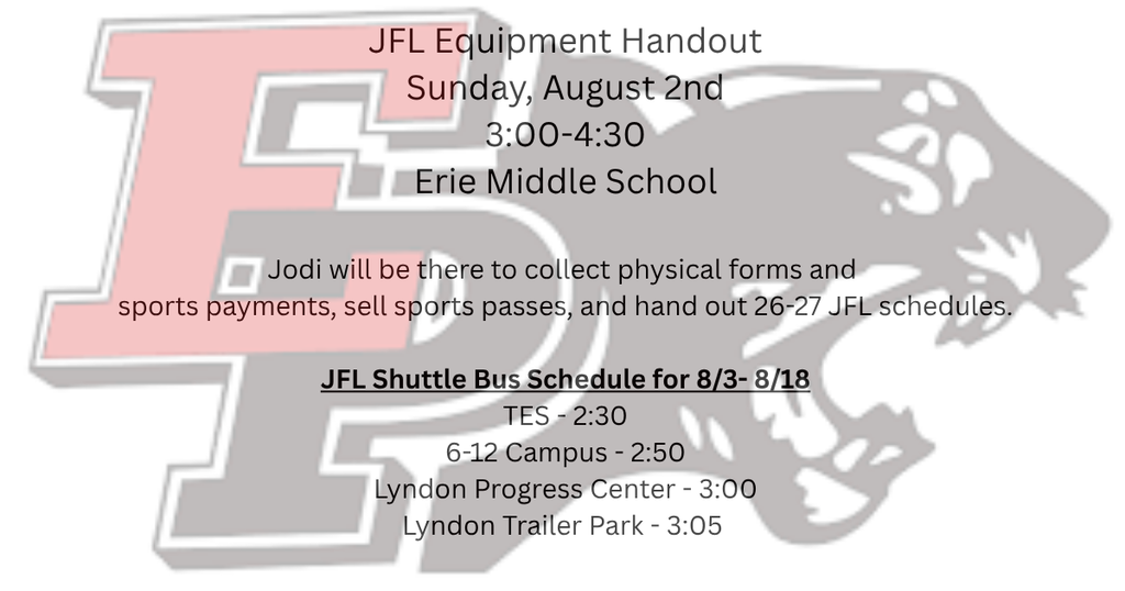 2026 JFL Information