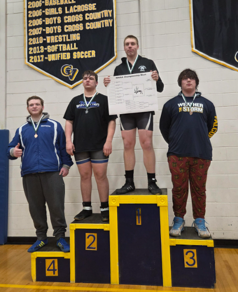 Robert Prescott on Podium